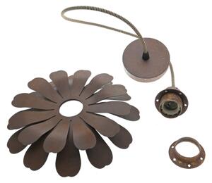 Bohemia-Design - Candelabru suspendat pe cablu 1xE27/60W/230V, finisaj bronzat