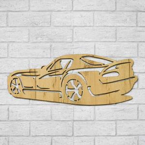DUBLEZ | Decorațiune din lemn pentru perete - Mașina Dodge Viper