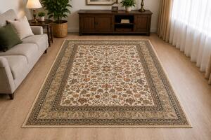 Covor Clasic Sufragerie, Model Premium Kasmar 8746 684, Bej Dreptunghi, 160 x 230