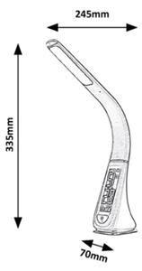 Lampă de masă LED tactilă dimabilă Rabalux LED/5W/230V neagră