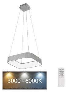 Lustră LED pe cablu dimabilă Rabalux LED/28W/230V rotundă + telecomandă 3000-6000K