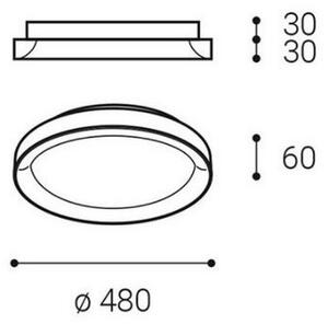 Plafonieră LED LED2 BELLA SLIM LED/38W/230V 3000/4000K albă