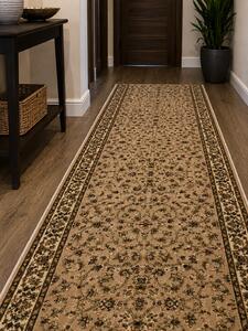 Traversa Hol, Model Clasic 1555 110, Festonata Latime 60 cm, Crem Bej 60 x 300