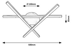 Rabalux - Plafonieră LED 3xLED/25W/230V
