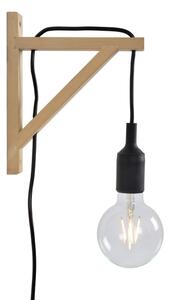 Aplică FIX WALL 1xE27/60W/230V neagră Lucide 08208/01/30