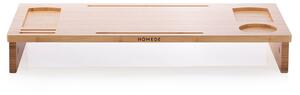 Masă pentru laptop Ochte, din bambus, 65 x 30,5 x 9 cm