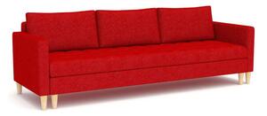 OSLO canapea pat, culoare - roșu