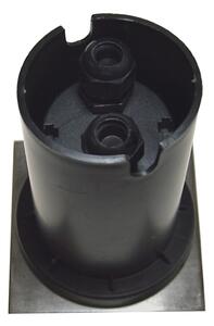 Corp de iluminat de exterior pentru căi de acces 1xGU10/35W/230V IP44 crom mat