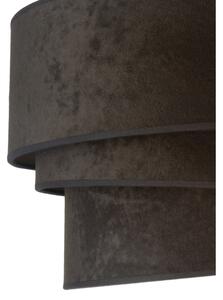Plafonieră Duolla DEVON 1xE27/40W/230V d. 45 cm negru/auriu