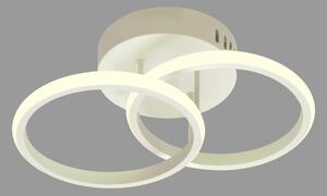 Lustră LED aplicată BARI LED/20W/230V albă