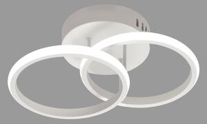 Lustră LED aplicată BARI LED/20W/230V albă