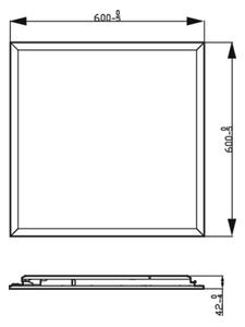 Plafonieră LED dimabilă SLIM SCENE SWITCH LED/36W/230V 4000K Philips