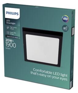 Plafonieră LED MAGNEOS LED/20W/230V 2700K neagră Philips