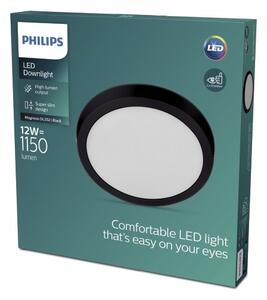 Plafonieră LED MAGNEOS LED/12W/230V 2700K neagră Philips