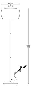 Lampadar de cristal CRYSTAL 4xG9/42W/230V Zuma Line F0076-04A-F4FZ