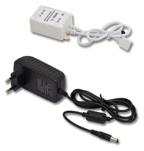 Bandă LED RGB 1,5 m LED/14,4W/230V Ecolite DX-SMD5050-RGB/1,5M + telecomandă