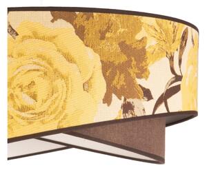 Lustră pe cablu Duolla ROYAL 1xE27/40W/230V d. 50 cm galben