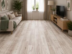 Covorul PVC linoleum Silver Oak 97-1, 1.5 m, 2 m, 2.5 m, 3 m, Crem Bej Suport Pasla 1.5 x 2 m