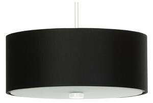 Lustră pe cablu SKALA 3xE14/60W/230V d. 30 cm neagră Sollux SL.0756