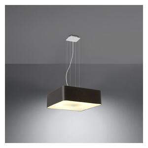 Lustră pe cablu LOKKO 5xE27/60W/230V 45 cm neagră Sollux SL.0774