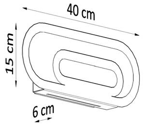 Aplică SACCON 2xG9/40W/230V Sollux SL.0931