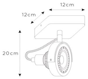 Spot LED dimabil TALA 1xGU10/12W/230V alb Lucide 31931/12/31