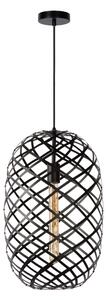 Lustră pe cablu WOLFRAM 1xE27/60W/230V neagră Lucide 21417/32/30