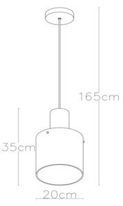 Lustră pe cablu TOLEDO 1xE27/40W/230V Lucide 74405/01/62