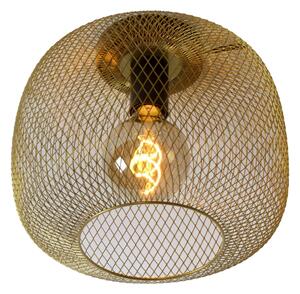 Plafonieră MESH 1xE27/40W/230V alămie Lucide 45185/30/02
