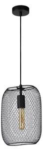 Lustră pe cablu MESH 1xE27/60W/230V neagră Lucide 78392/01/30