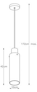 Lustră pe cablu ORLANDO 1xE27/40W/230V Lucide 74404/01/65