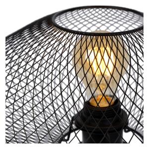 Lampă de masă MESH 1xE27/40W/230V neagră Lucide 21523/01/30