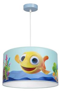 Lustră pe cablu pentru copii FISH 1xE27/60W/230V