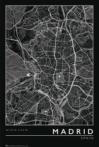 Poster Madrid - City Map