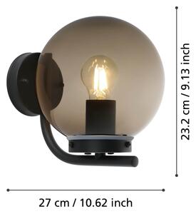 Aplică de exterior TAVERNA 1xE27/28W/230V IP44 Eglo 99586