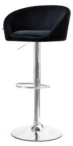 Z0ND0 Scaun Hanzel (negru + crom). 1110538