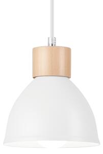 Lustră pe cablu NICO 1xE27/60W/230V albă