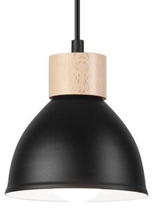 Lustră pe cablu NICO 3xE27/60W/230V neagră