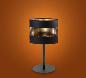 Lampă de masă TAGO 1xE27/15W/230V neagră/aurie