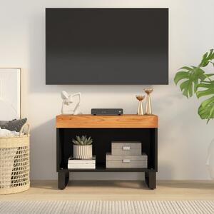 Comodă TV, 60x33x43,5 cm, lemn masiv de acacia