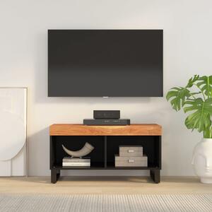 Comodă TV, 85x33x43,5 cm, lemn masiv de acacia
