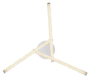 Lustră LED aplicată pentru baie JULES 3xLED/6W/230V IP44 Globo 67169-18IP