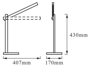 Osram - Lampă de birou LED reglabilă PANAN LED/7W/230V