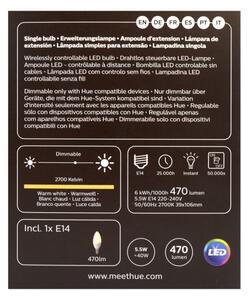 LED Bec dimmbil Philips Hue WHITE E14/5,5W/230V 2700K