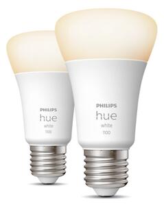 SET 2x bec LED dimabil Philips Hue WHITE E27/9,5W/230V 2700K