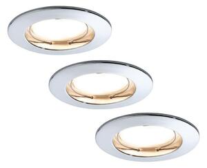 SET 3x corp de iluminat pentru baie dimabil LED/7W IP23 COIN 230V Paulmann 93960