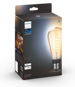 Bec LED dimabil Philips Hue WHITE AMBIANCE ST72 E27/7W/230V 2200-4500K