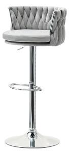 Scaun Adel (gri + chom). Promo -14%. 1110644
