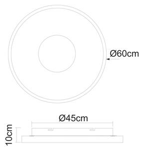 Plafonieră LED dimabilă JOLLI LED/42W/230V Globo 41758-42B + telecomandă