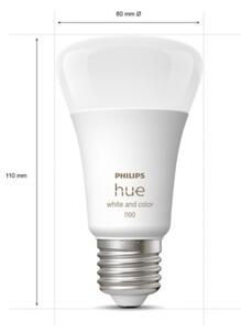Pachet de bază Philips Hue WACA 2xE27/9W/230V 2000-6500K + Hue Bridge